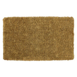 Jvl Eco Friendly Ryburn Plain Natural Coir Doormat 35X60Cm - thumbnail 4