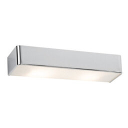 Luminosa Lighting Luminosa Rodan 30Cm Flush Wall Lamp Chrome - thumbnail 1