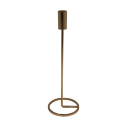 Urbn-Living Urbnliving Metal Candlestick Taper Gold Candle Holder Stand Home Décor Wedding Table Centrepiece - thumbnail 1