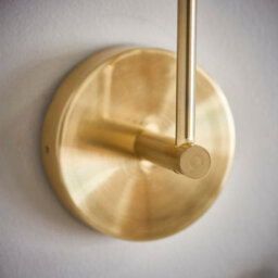 Anson Lighting Consort Brushed Gold And Opal Glass 1 Light Wall Light - thumbnail 5
