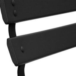 Living And Home Black 3-Piece Outdoor Folding Bistro Set - thumbnail 5