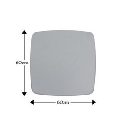Showerdrape Harrow Squircle Soft Square Bevelled Edge Mirror 60X60Cm - thumbnail 3