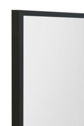Mirroroutlet The Artus Black Aluminium Edged Wall Mirror 40Cm X 60Cm - thumbnail 4