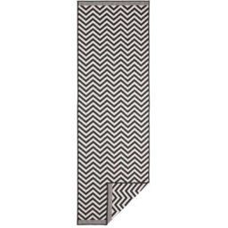 The Rugs Palma Indoor Outdoor Reversible Rug Durable Soft For Living Room In Black - thumbnail 7