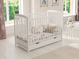 Love For Sleep Jacob Cot Bed 120X60Cm With Drawer & Microfiber Quilted Mattress - thumbnail 2