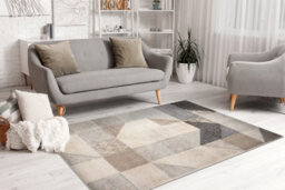 RugsX Carpet Fusion 9777 Cream Beige - Geometric, Modern, Abstract 180X270 Cm - thumbnail 5