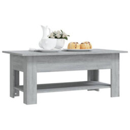 Vidaxl Coffee Table Grey Sonoma 102X55X42 Cm Engineered Wood - thumbnail 5