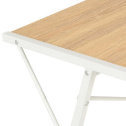 Berkfield Desk With Shelf White And Oak 116X50X93 Cm - thumbnail 6