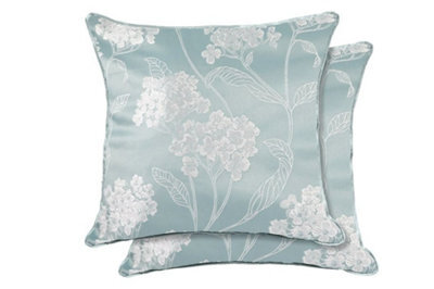 English Garden Cushion Cover In Duck Egg - image 1
