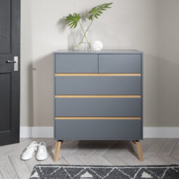 Nöa & Nani Noa & Nani Chest Of Drawers 3+2 Drawer In Silk Grey Otto - thumbnail 2