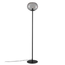Nordlux Alton Glass Floor Lamp Hand Blown Black,mains - thumbnail 4