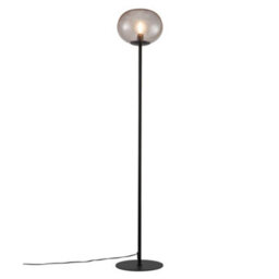 Nordlux Alton Glass Floor Lamp Hand Blown Black,mains - thumbnail 3