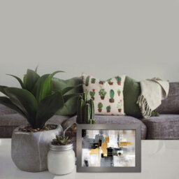 "AK Frames 11X8.5"" Aluminium Poster Frame - Modern Picture Frame For Wall Art, Prints And Photos - Durable And Stylish Display Frame" - thumbnail 5