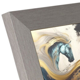 "AK Frames 11X8.5"" Aluminium Poster Frame - Modern Picture Frame For Wall Art, Prints And Photos - Durable And Stylish Display Frame" - thumbnail 7