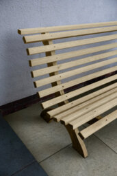 Forest Garden Kuba Wooden Garden Furniture Bench 1.5M - thumbnail 3