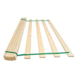 King 5Ft 1515mm Pine Bed Slats Set - Premium 15 Slat Set - thumbnail 1