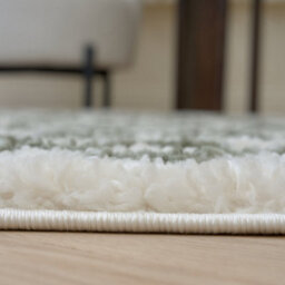 The Rugs Moodi Shaggy Green Lunel Rug Runner Tartan Thick High Pile For Living Rooms, Bedrooms, Hallways, Kitchens - thumbnail 5