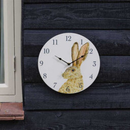 Smart Garden Marco Paul 12'' Battery Operated Round Clock - Hare - thumbnail 4