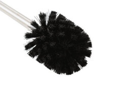 Showerdrape Echo Blue Steel Toilet Brush & Holder - thumbnail 4
