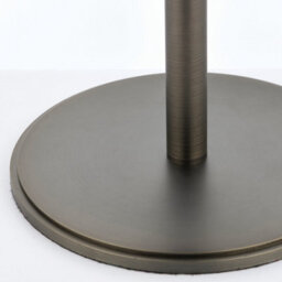 Anson Lighting Hatton Brushed Bronze With Natural Linen Shade Classic Style 1 Light Table Light - thumbnail 3