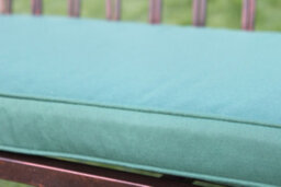 Garden Market Place Garden Furniture Cushion- Cushion For 2 Seater Metal Garden Bench -Green - thumbnail 2