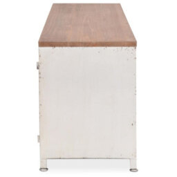 Berkfield Industrial Tv Cabinet 120X30X40 Cm White - thumbnail 5