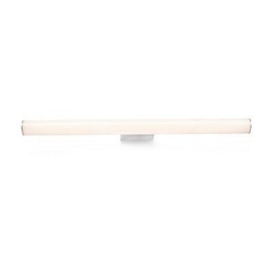 Luminosa Lighting Luminosa Volga Bathroom Led Wall Lamp Chrome 8W 3000K Ip44 - image 1