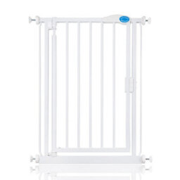 Bettacare Auto Close Stair Gate, 61Cm - 66.5Cm, White, Pressure Fit Safety Gate, Baby Gate - thumbnail 1