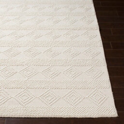Livabliss Hygge-Hand Woven White Wool Cottage Living Dining Bedroom Rug 76 X 244 Cm Easy Care, Non Shedding - thumbnail 5