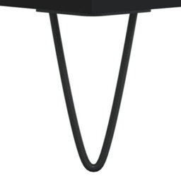 Berkfield Modern Coffee Table Black 102X44.5X50 Cm Engineered Wood - thumbnail 9