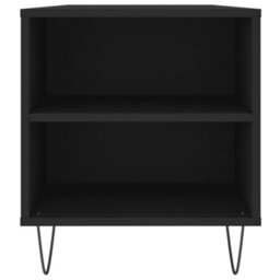 Berkfield Modern Coffee Table Black 102X44.5X50 Cm Engineered Wood - thumbnail 7