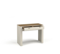 Arte Mossa Modern Dressing Table In Cashmere & Oak - W1020mm X H790mm X D500mm - thumbnail 2