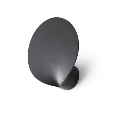 Luminosa Lighting Luminosa Lotus Outdoor Led Dark Grey Wall Light 18W 3000K Ip65 - image 1