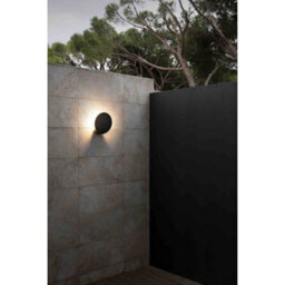 Luminosa Lighting Luminosa Lotus Outdoor Led Dark Grey Wall Light 18W 3000K Ip65 - thumbnail 2