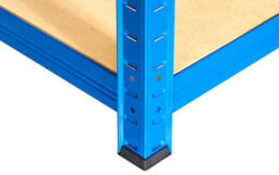 Rhino Racking 3 Bays - 180 X 90 X 30Cm - Blue - 5 Tier Boltless Heavy Duty Garage Shelving Unit - 1000Kg Load Weight - thumbnail 8