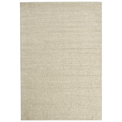 Beliani Rug Kordea Light Beige 160 X 230 Cm Wool - image 1