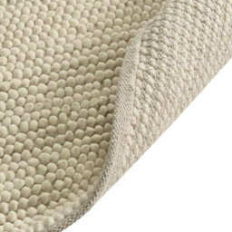 Beliani Rug Kordea Light Beige 160 X 230 Cm Wool - thumbnail 5
