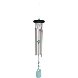 Woodstock Outdoor Chakra Wind Chime - Turquoise