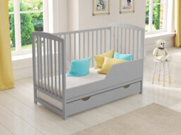 Love For Sleep Jacob Cot Bed 120X60Cm With Drawer - thumbnail 3