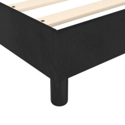Berkfield Box Spring Bed Frame Black 180X200 Cm 6Ft Super King Velvet - thumbnail 7