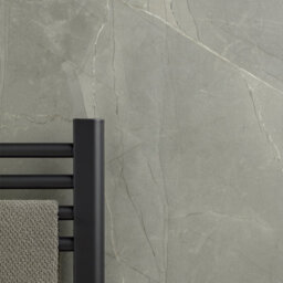 Rearo Selkie Mdf Bathroom Shower Wall Panel (H)2420mm X (W)1180mm X (D)11mm Tongue & Groove - Sicilian Marble Matte Finish - thumbnail 2