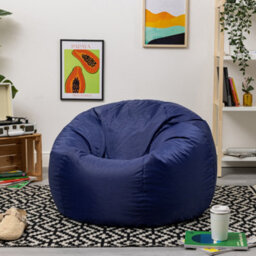 icon Adult Classic Beanbag Outdoor Waterproof Bean Bags Ready Filled - Navy Blue - thumbnail 6