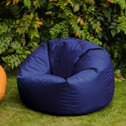 icon Adult Classic Beanbag Outdoor Waterproof Bean Bags Ready Filled - Navy Blue - thumbnail 3