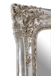 Orsina Neoclassical Champagne Baroque Style Wall Mirror, Timeless Hallway Mirror, Elegant Large Modern Mirror - thumbnail 3