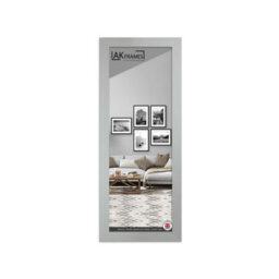 "AK Frames 20X10"" Silver Poster Frame - Modern Picture Frame For Wall Art, Prints And Photos - Durable And Stylish Display Frame" - thumbnail 1