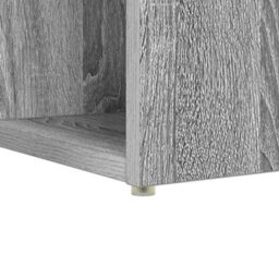 Berkfield Modern Writing Desk Grey Sonoma Engineered Wood, Laminate Medium - thumbnail 9