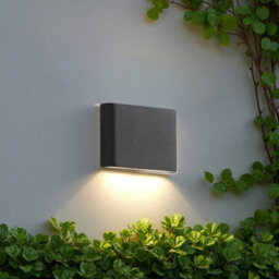 Ultra Beam Lighting Ultrabeam Black Outdoor Led Wall Light 6 Watt Led 600 Lumens Wall Downlight - thumbnail 2