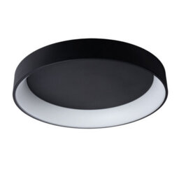 Lucide Talowe Led Modern Flush Ceiling Light 80Cm - Led Dim. - 1X80W 3000K - Black - thumbnail 3