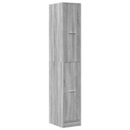 Walplus Apothecary Cabinetâ Grey Sonoma 30X41X174.5 Cm Engineered Wood - thumbnail 3