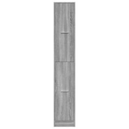 Walplus Apothecary Cabinetâ Grey Sonoma 30X41X174.5 Cm Engineered Wood - thumbnail 5